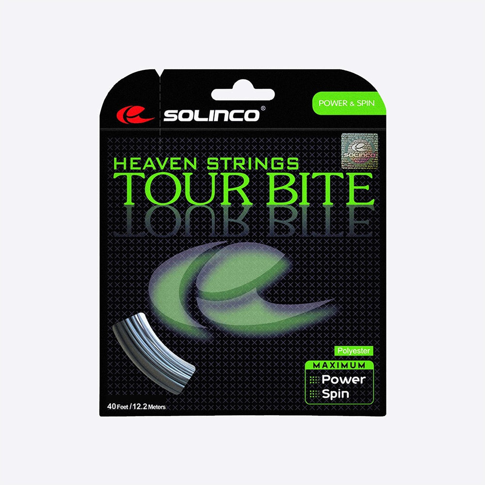 Solinco Tour Bite 17/120 Tennis String (12m) - Grey – T1 SPORTS