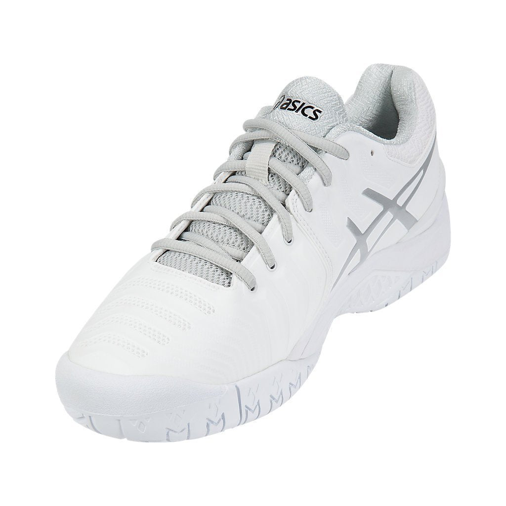 Asics Gel Resolution (White/Silver) – T1 SPORTS