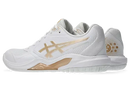 Asics Gel Dedicate 9 Pickleball (White/Champagne)