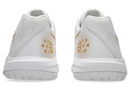Asics Gel Dedicate 9 Pickleball (White/Champagne)