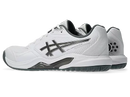 Asics Gel Dedicate 9 Pickleball (White/Gunmetal)