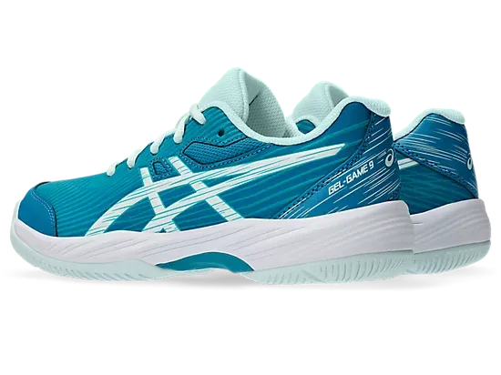 Asics Gel Game 9 GS (Teal Blue/White)