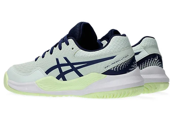 Asics Gel Resolution 9 GS (Pale Mint/Blue Expanse)