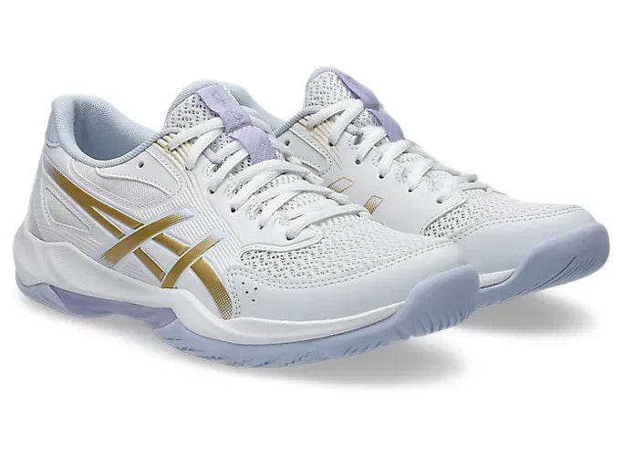 Asics Gel Rocket 12 (White/Champagne)