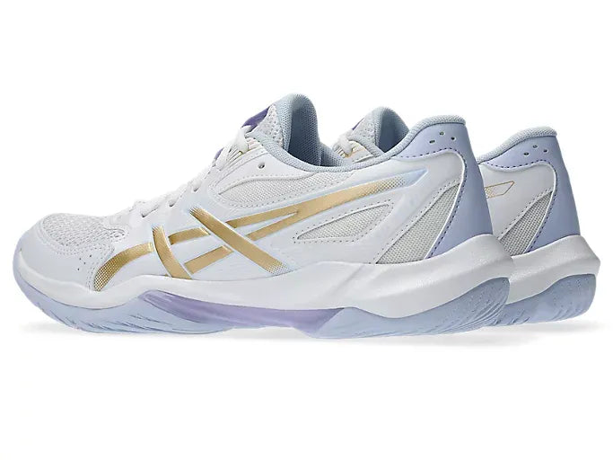 Asics Gel Rocket 12 (White/Champagne)