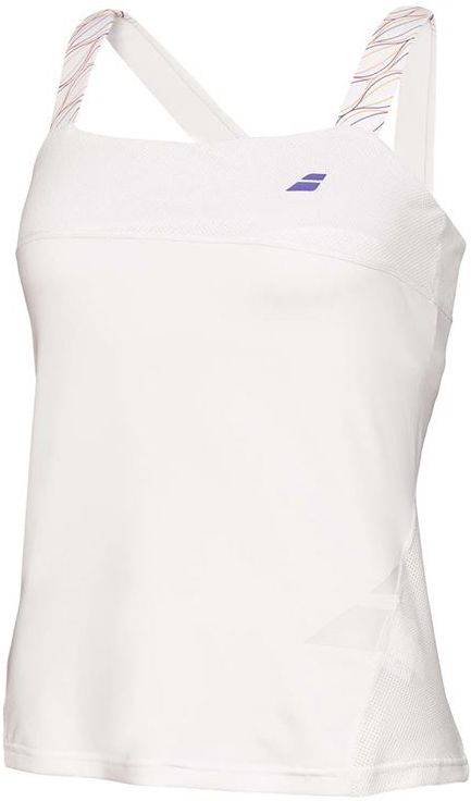 [Babolat Ladies Performance White Tank Top]