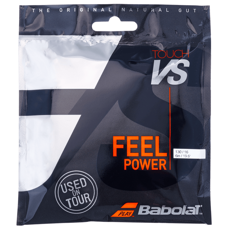 Babolat Touch VS Natural Gut 16/1.30 Tennis String (6m) - Natural
