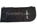 Black/Silver Tennis Racket Sleeve Soft Cover Bag - Yonex