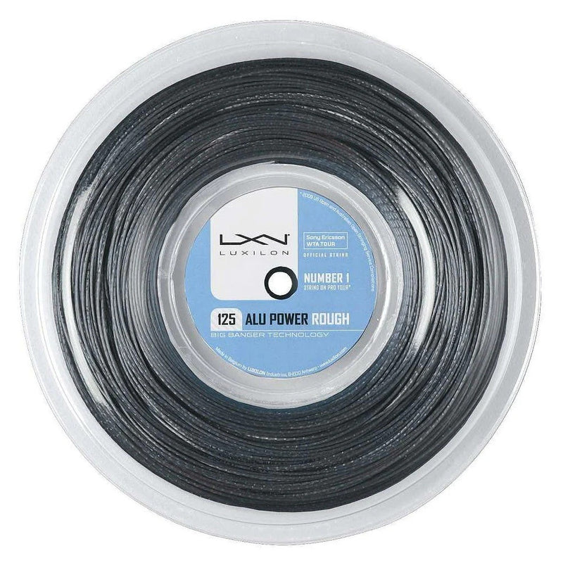 Luxilon Alu Power Rough 16L/125 Tennis String Reel (220m) - Silver