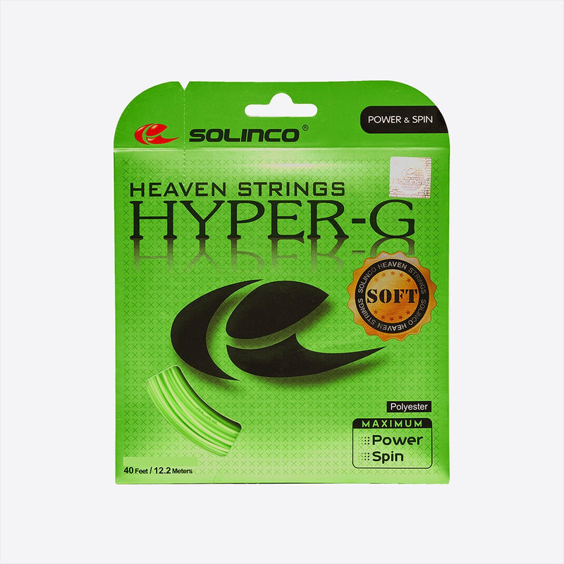 Solinco Hyper-G Soft 17/1.20 Tennis String (12m) - Green