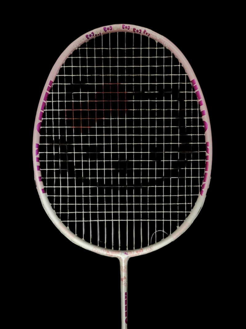 T1SPORTS Deluxe Hello Kitty Badminton Racket Logo Stencil