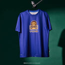 [VICTOR X BABY MILO] T-501BM F Unisex Knitted Blue Shirt