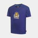 [VICTOR X BABY MILO] T-501BM F Unisex Knitted Blue Shirt