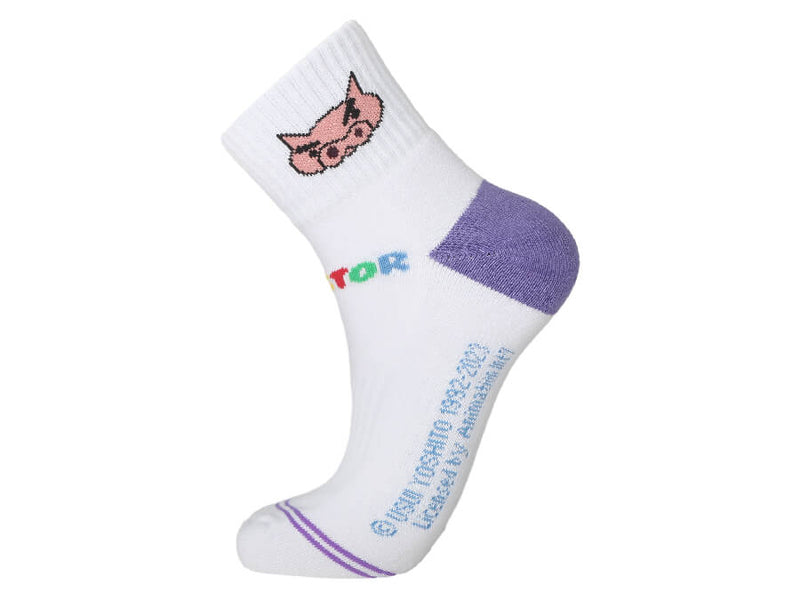 [VICTOR X CRAYON SHINCHAN] SK-410CS JD Purple/Red Socks