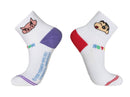 [VICTOR X CRAYON SHINCHAN] SK-410JRCS JD Purple/Red Junior Socks