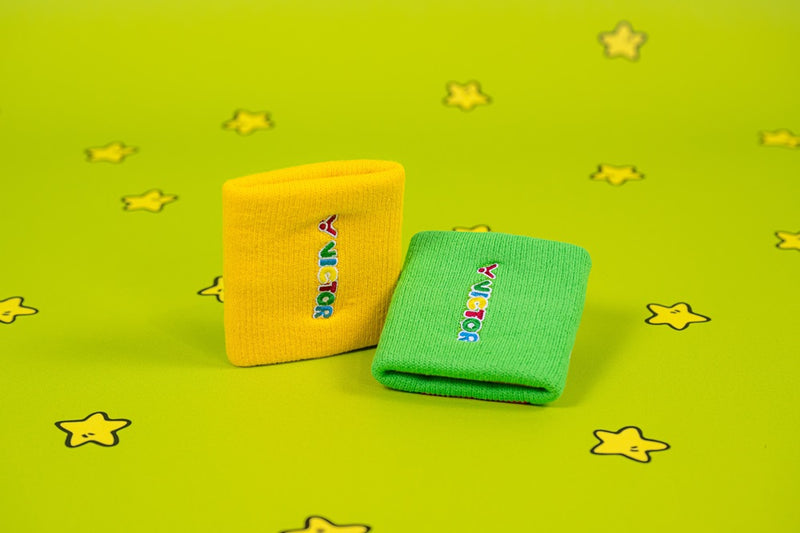 [VICTOR X CRAYON SHINCHAN] SP-408CS GE Green/Yellow Wristband