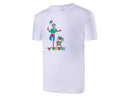 [VICTOR X CRAYON SHINCHAN] T-402CS A Unisex White Shirt