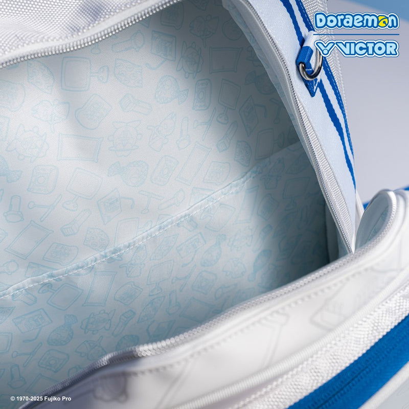 [VICTOR X DORAEMON] BR5035DRM A White Backpack