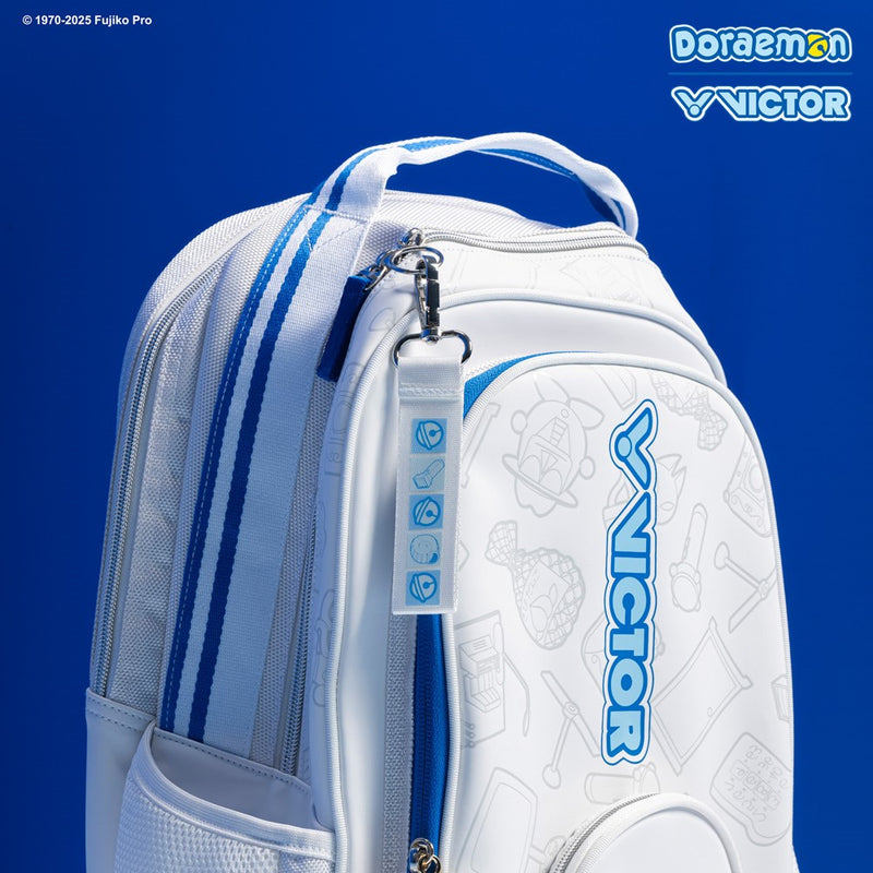 [VICTOR X DORAEMON] BR5035DRM A White Backpack