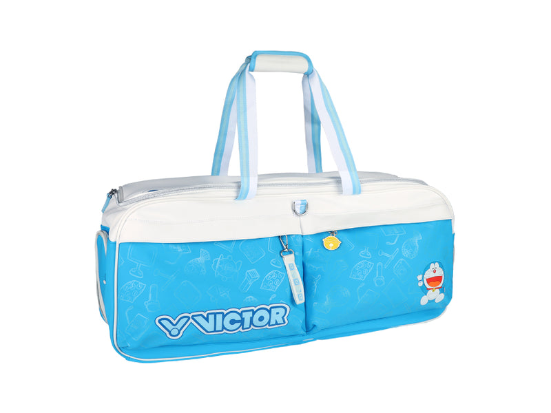 [VICTOR X DORAEMON] BR5635DRM AF White/Hawaiian Blue Racket Bag