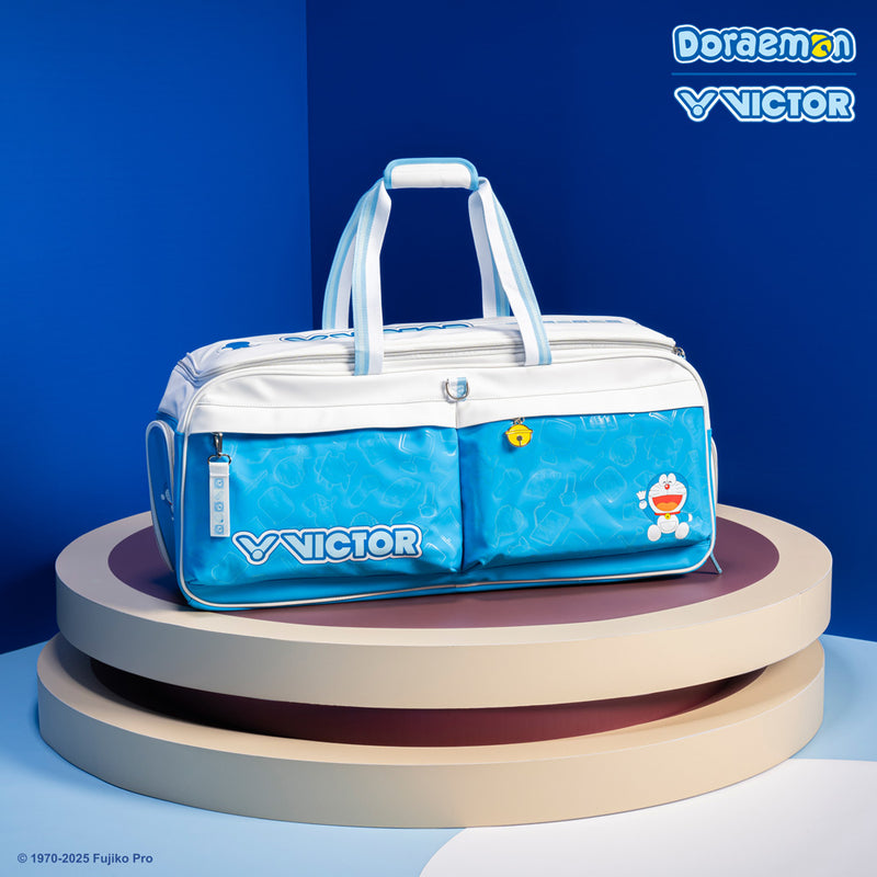 [VICTOR X DORAEMN] BR5635DRM AF White/Hawaiian Blue Racket Bag
