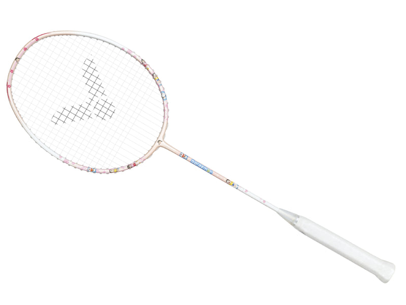 [VICTOR X DORAEMON] DRM-Set IB Pink and Blue Badminton Racket Set