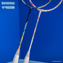 [VICTOR X DORAEMON] DRM-Set IB Pink and Blue Badminton Racket Set