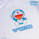 [VICTOR X DORAEMON] T-501DRM A Unisex White Shirt