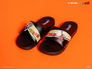 [VICTOR X DRAGON BALL Z] 008DBZ C Black Slippers/Sandals