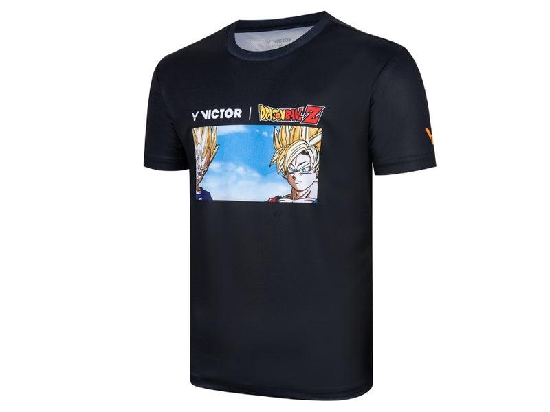 [VICTOR X DRAGON BALL Z] T-501DBZ C Unisex Black Shirt