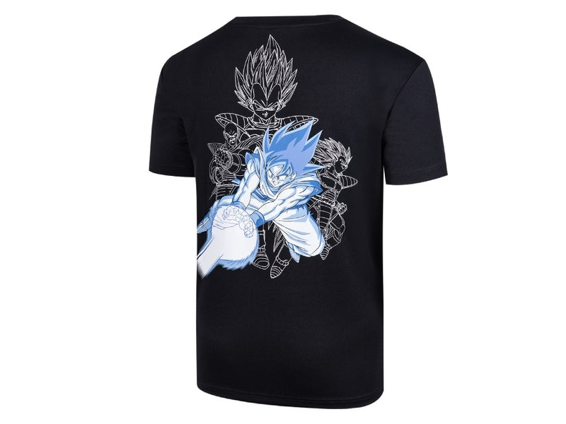 [VICTOR X DRAGON BALL Z] T-502DBZ C Unisex Black Shirt