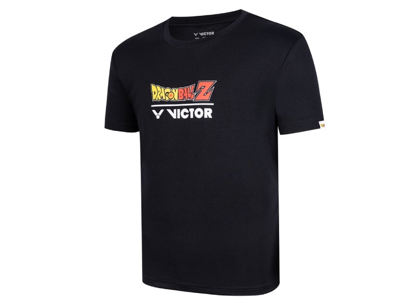 [VICTOR X DRAGON BALL Z] T-502DBZ C Unisex Black Shirt