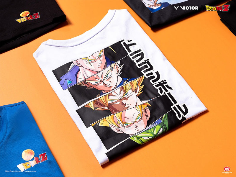 [VICTOR X DRAGON BALL Z] T-503DBZ A Unisex White Shirt