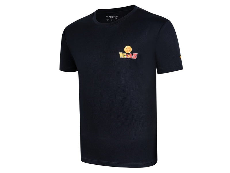 [VICTOR X DRAGON BALL Z] T-504DBZ C Unisex Black Shirt
