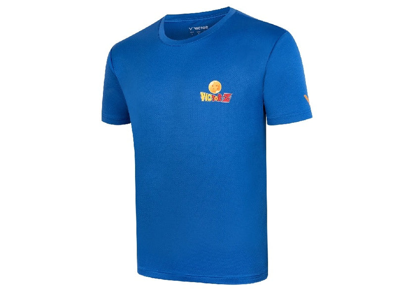 [VICTOR X DRAGON BALL Z] T-504DBZ F Unisex Blue Shirt