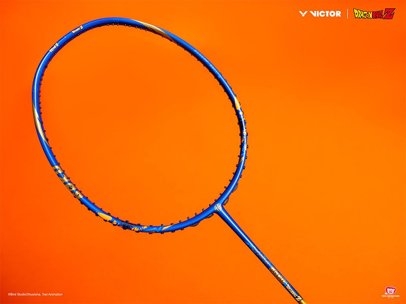 [VICTOR X DRAGON BALL Z] TK-GOKU GB F THRUSTER GOKU Blue Badminton Racket Gift Box