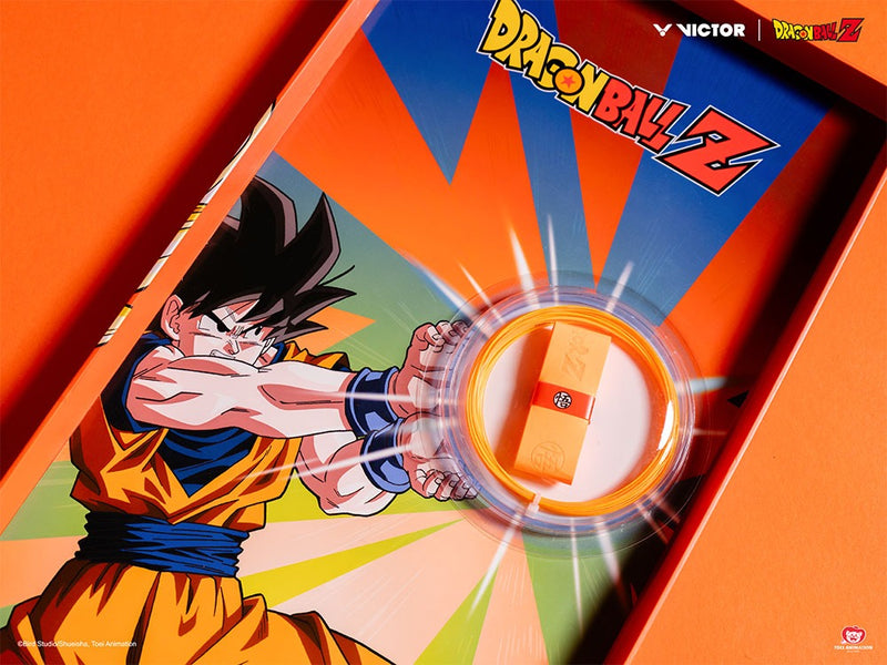 [VICTOR X DRAGON BALL Z] TK-GOKU GB F THRUSTER GOKU Blue Badminton Racket Gift Box