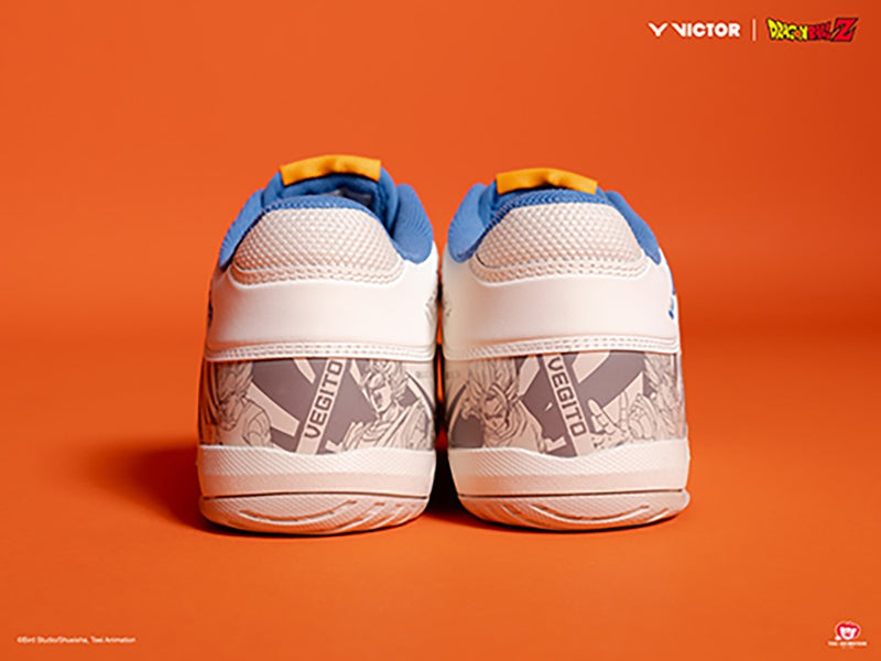 [VICTOR X DRAGON BALL Z] VG-DBZ L Ivory White Court Shoes