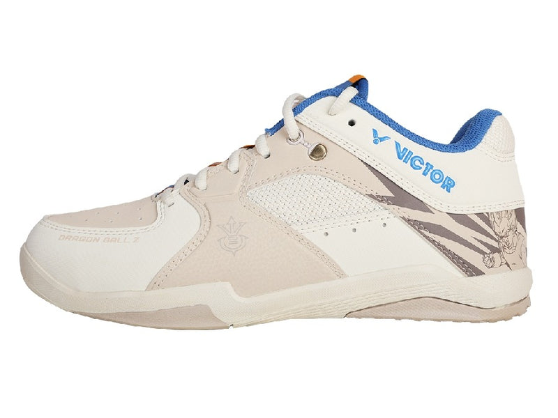 [VICTOR X DRAGON BALL Z] VG-DBZ L Ivory White Court Shoes