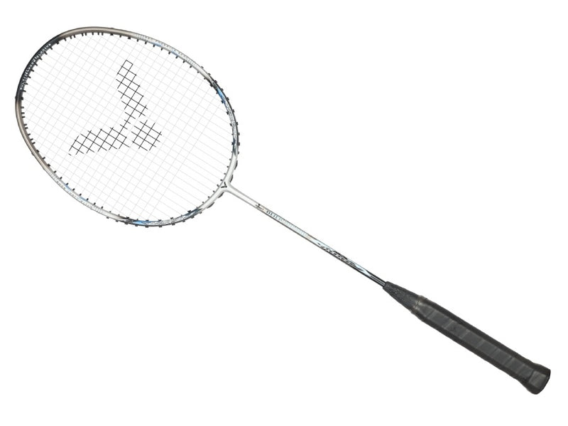 [VICTOR X ULTRAMAN] ARS-ALIEN BALTAN F AURASPEED ALIEN BALTAN Glossy Silver Badminton Racket