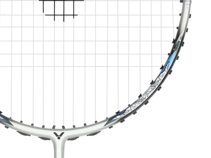 [VICTOR X ULTRAMAN] ARS-ALIEN BALTAN F AURASPEED ALIEN BALTAN Glossy Silver Badminton Racket