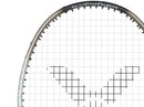 [VICTOR X ULTRAMAN] ARS-ALIEN BALTAN F AURASPEED ALIEN BALTAN Glossy Silver Badminton Racket