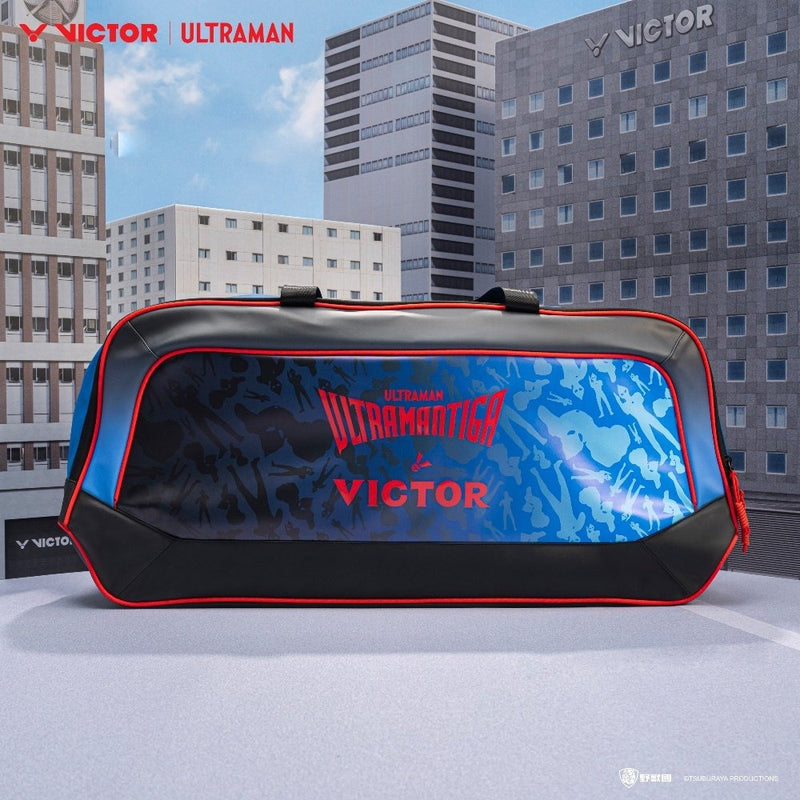 [VICTOR X ULTRAMAN] BR5645UTM CF Black/Hawaiian Blue Racket Bag