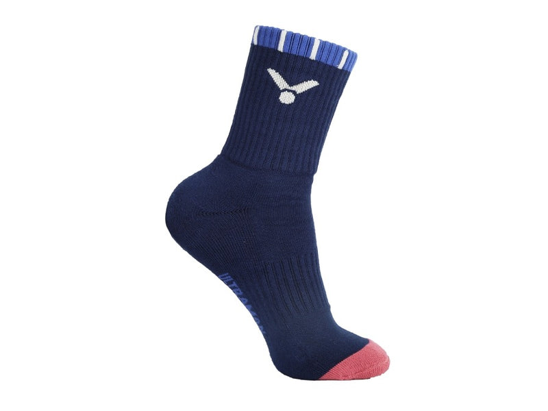 [VICTOR X ULTRAMAN] SK516/517UTM B Lighthouse Blue Quarter Socks
