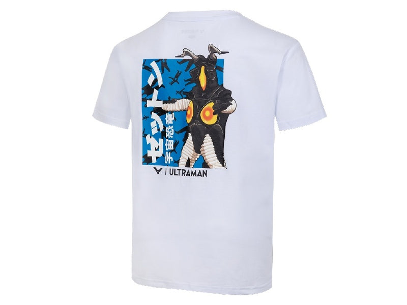 [VICTOR X ULTRAMAN] T-503UTM A Unisex White Shirt