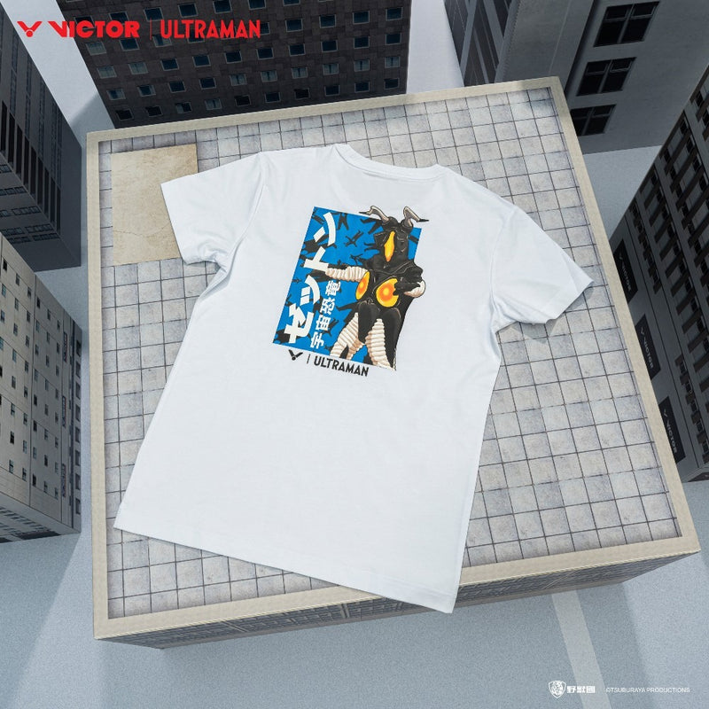 [VICTOR X ULTRAMAN] T-503UTM A Unisex White Shirt