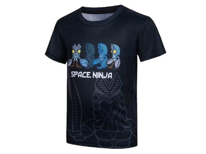 [VICTOR X ULTRAMAN] T-514UTM C Unisex Black Shirt