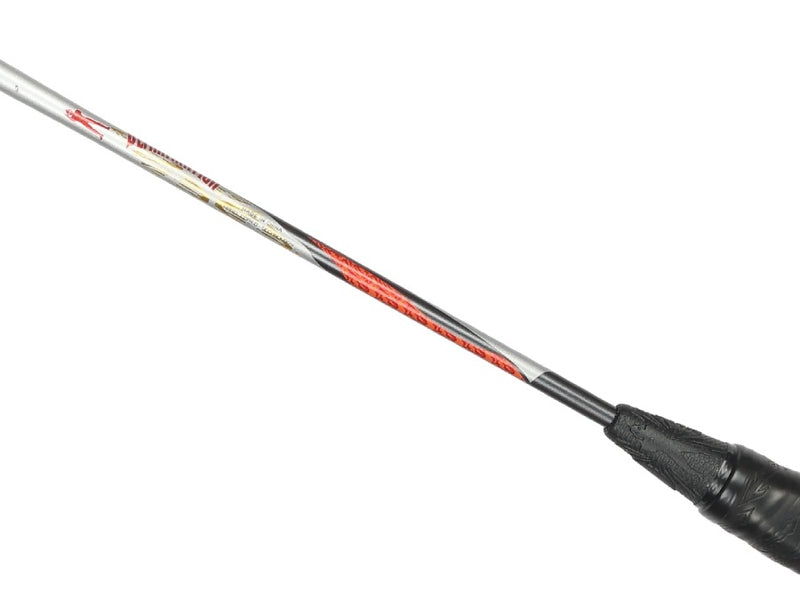 [VICTOR X ULTRAMAN] TK-ULTRAMANTIGA S THRUSTER ULTRAMANTIGA Glossy Silver Badminton Racket