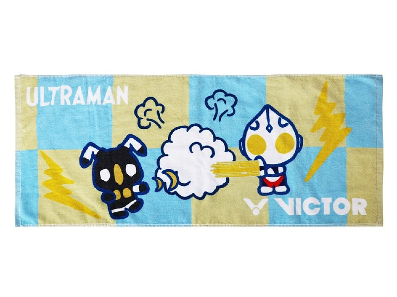 [VICTOR X ULTRAMAN] TW507UTM M Serene Tide Blue Towel