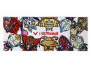 [VICTOR X ULTRAMAN] TW508UTM A White Towel